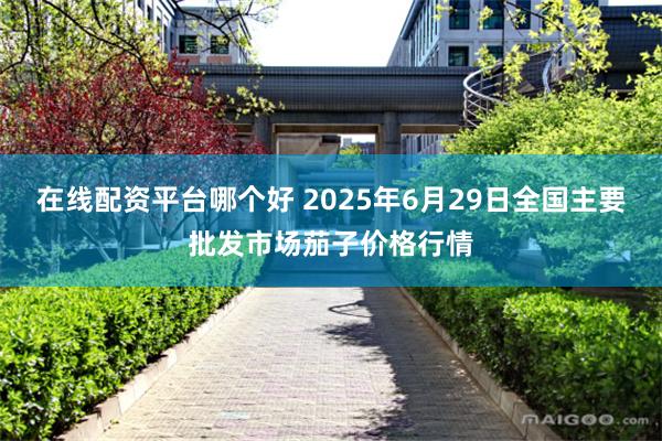 在线配资平台哪个好 2025年6月29日全国主要批发市场茄子价格行情